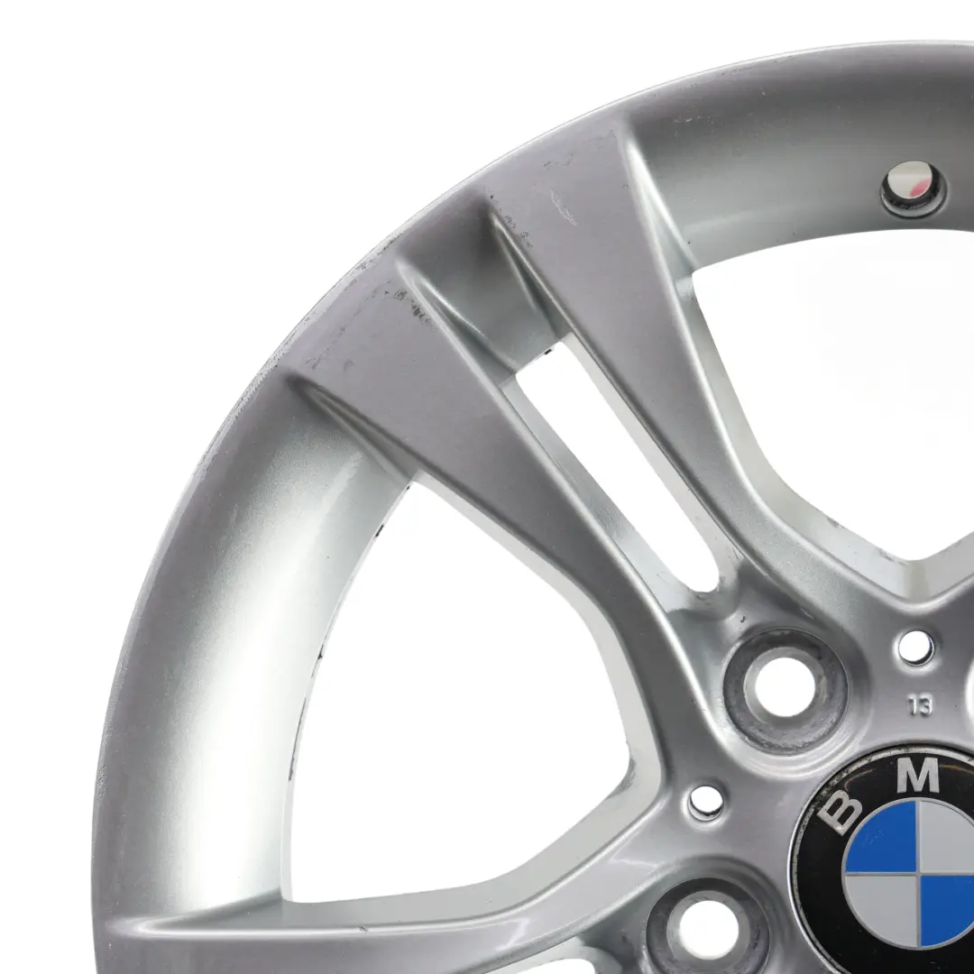 Alloy Wheel Rim 16" Double Spoke 268 7J ET:31 to BMW 3 Series E90 E91 with Part number 6780907 BMW 3 Series E90 E91 Alloy Wheel Rim 16" Double Spoke 268 7J ET:31 - SKU 6780907-4 - Part number 6780907