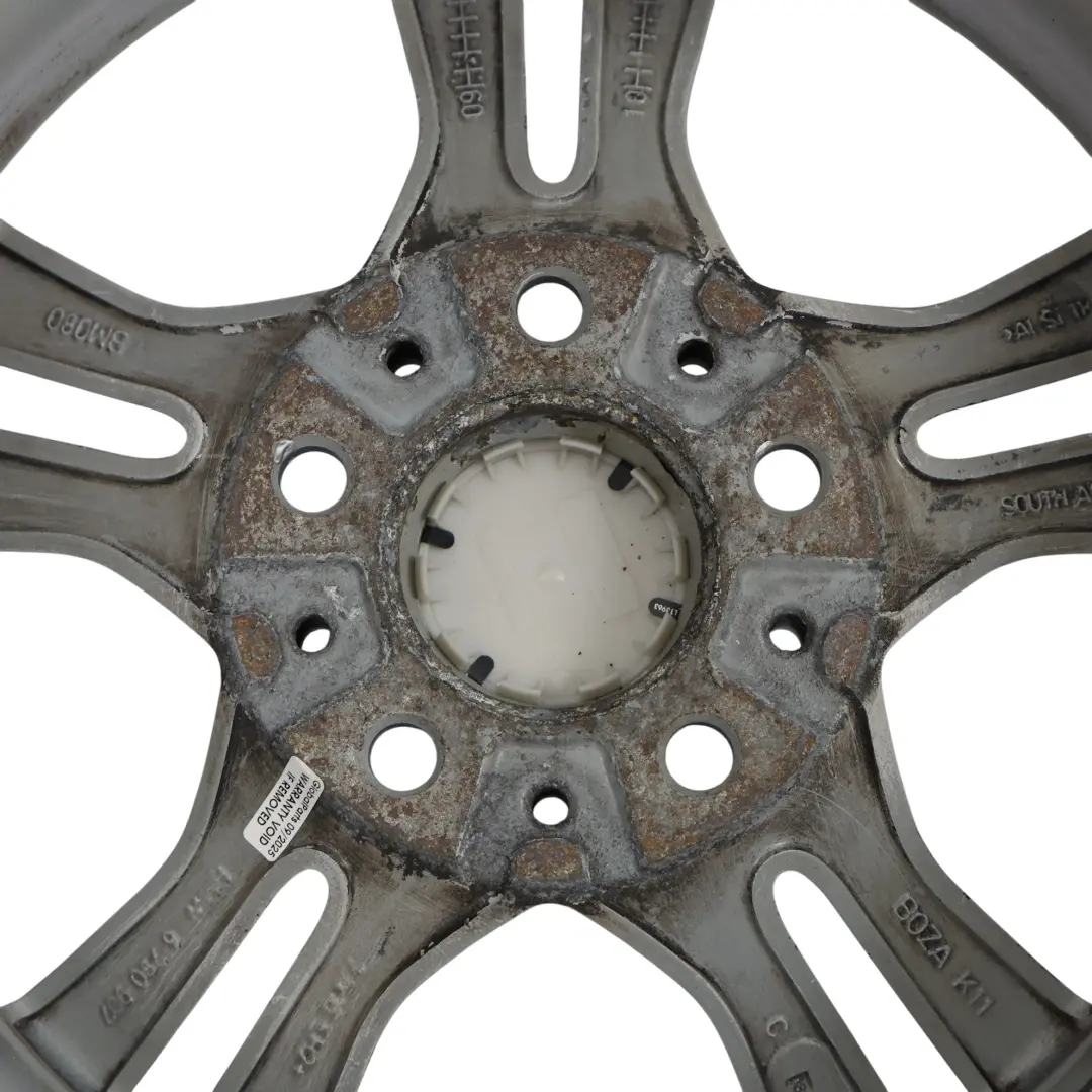 Llanta De aleacion 16" Doble Radio 268 7J ET:31 para BMW E90 E91 con número de pieza 6780907 BMW E90 E91 Llanta De aleacion 16" Doble Radio 268 7J ET:31 - SKU 6780907-5 - Número de pieza 6780907