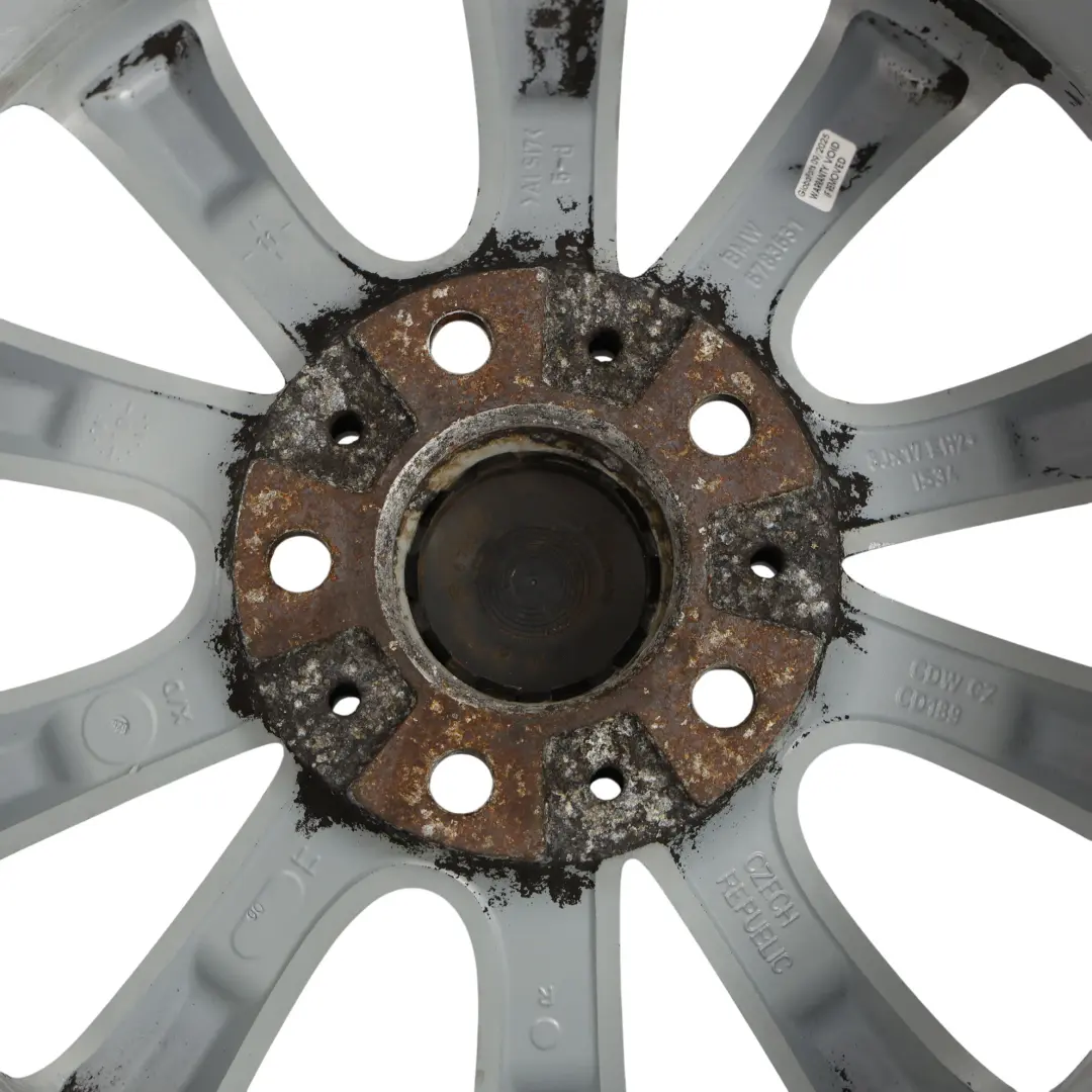 BMW E90 E91 E92 Cerchio In Lega A V Razze 285 17" Et:34 8J - SKU 6783631-1 - Numero di parte 6783631