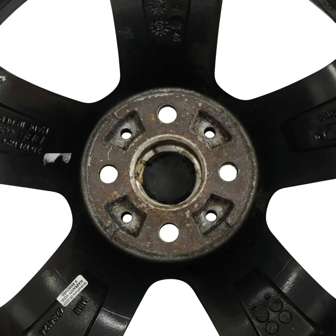Mini Cooper One R55 R56 R57 Czarna Felga Aluminiowa 17" 7J ET:48 - SKU 6784124-2 - Numer Części 6784124