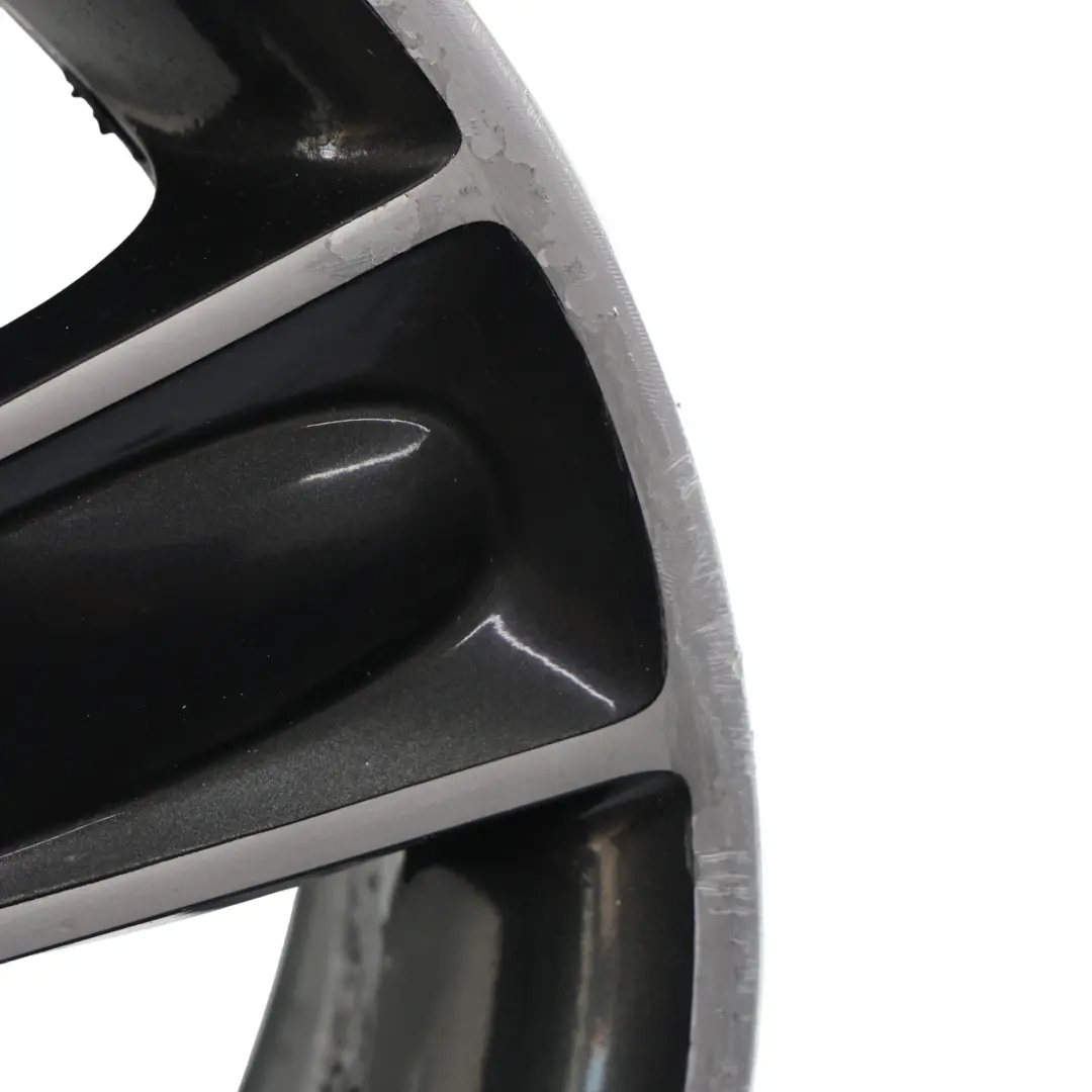 Mini Cooper One R55 R56 R57 Wheel Alloy Rim 17" 7J ET:48 Black Star Bullet 111 - SKU 6784124-2 - Part number 6784124