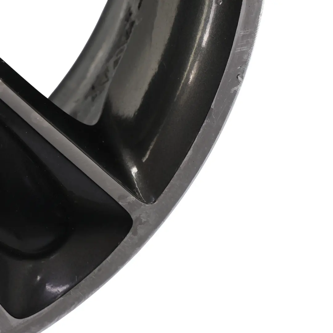 Mini Cooper One R55 R56 R57 Wheel Alloy Rim 17" 7J ET:48 Black Star Bullet 111 - SKU 6784124-2 - Part number 6784124