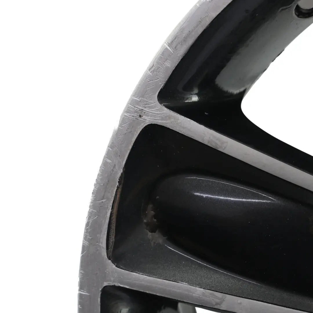 Mini Cooper One R55 R56 R57 Wheel Alloy Rim 17" 7J ET:48 Black Star Bullet 111 - SKU 6784124-2 - Part number 6784124