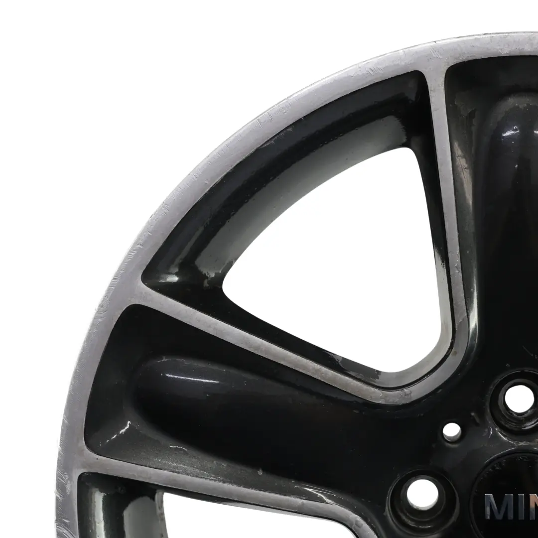 Mini Cooper One R55 R56 R57 Felge Alufelge 17" 7J ET:48 Black Star Bullet 111 - SKU 6784124-4 - Teilenummer 6784124