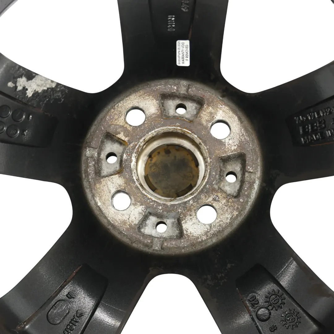 Mini Cooper One R55 R56 R57 Wheel Alloy Rim 17" 7J ET:48 Black Star Bullet 111 - SKU 6784124-7 - Part number 6784124