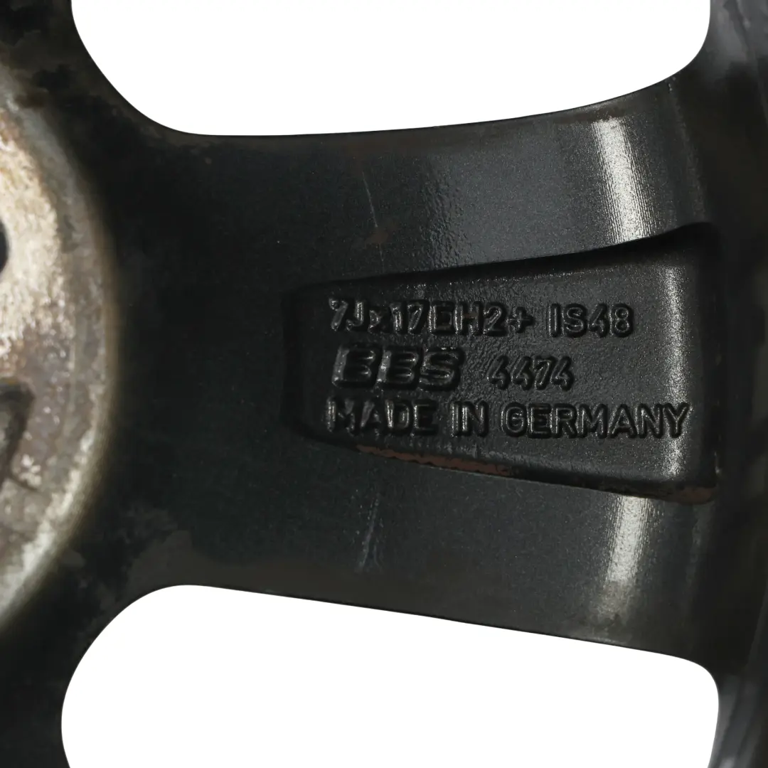 Mini Cooper One R55 R56 R57 Wheel Alloy Rim 17" 7J ET:48 Black Star Bullet 111 - SKU 6784124-7 - Part number 6784124