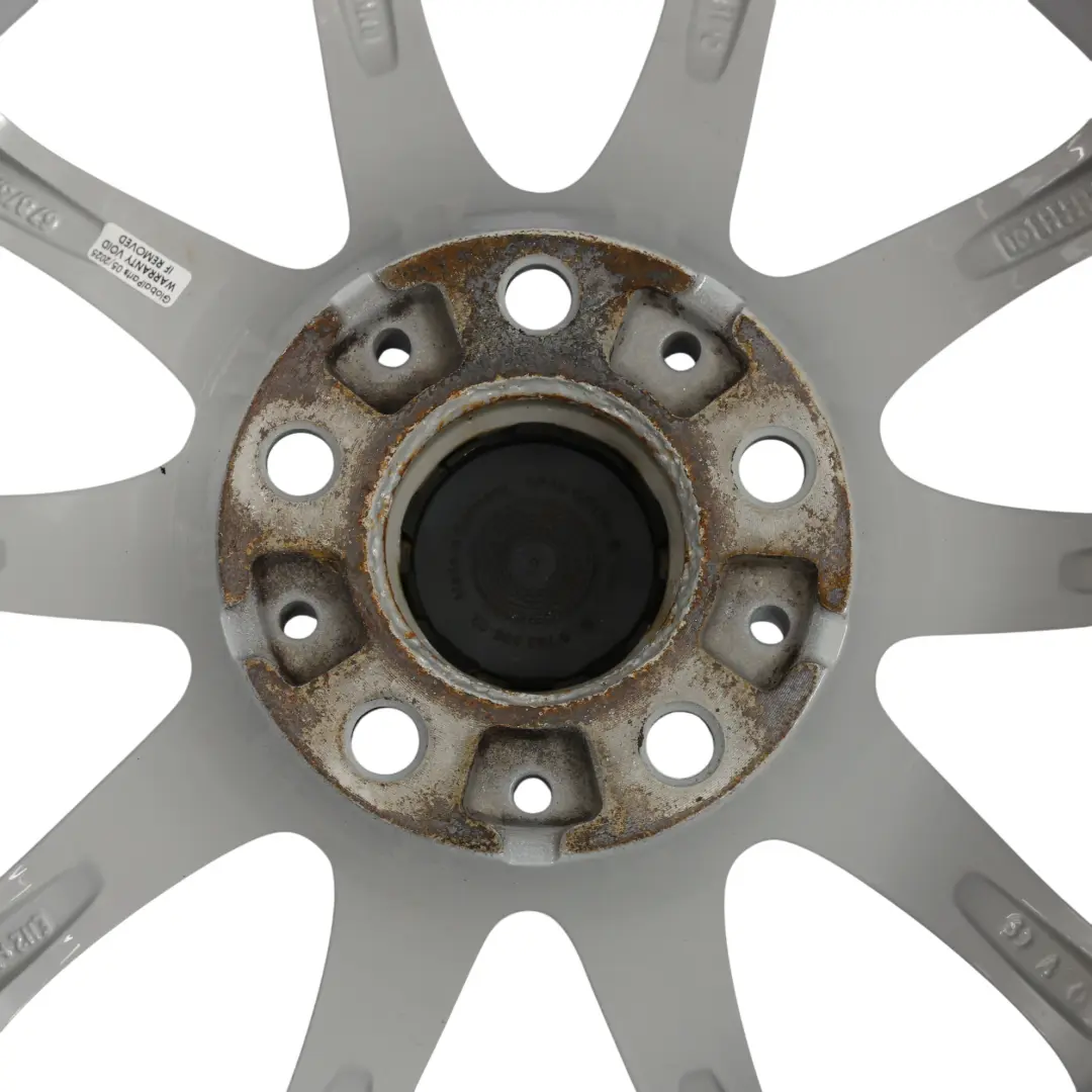  Llanta BMW X3 F25 X4 F26 Silver Alloy 17" V Spoke 304 7,5J ET:32 - SKU 6787575-1 - Número de pieza 6787575