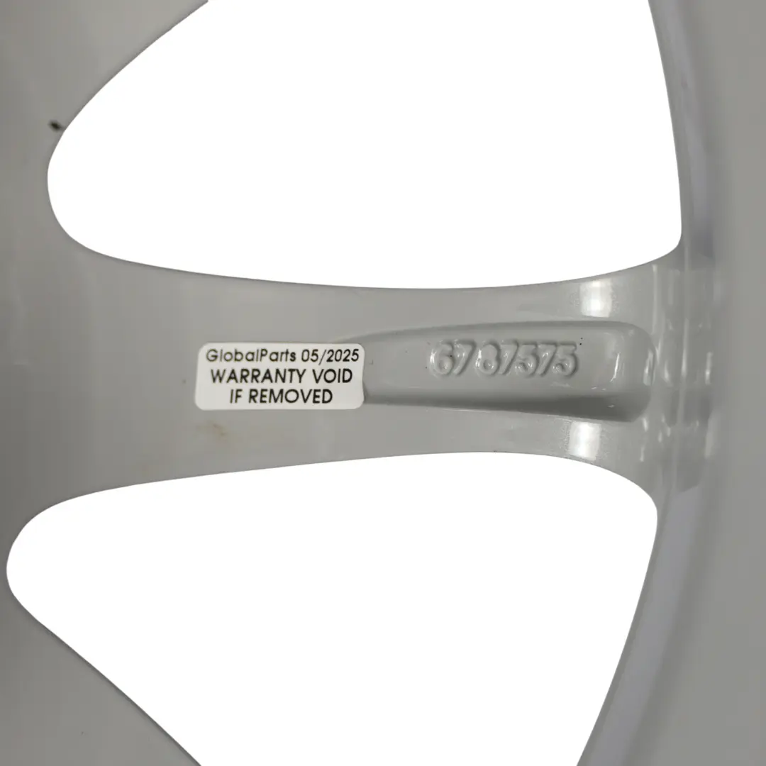  Llanta BMW X3 F25 X4 F26 Silver Alloy 17" V Spoke 304 7,5J ET:32 - SKU 6787575-1 - Número de pieza 6787575