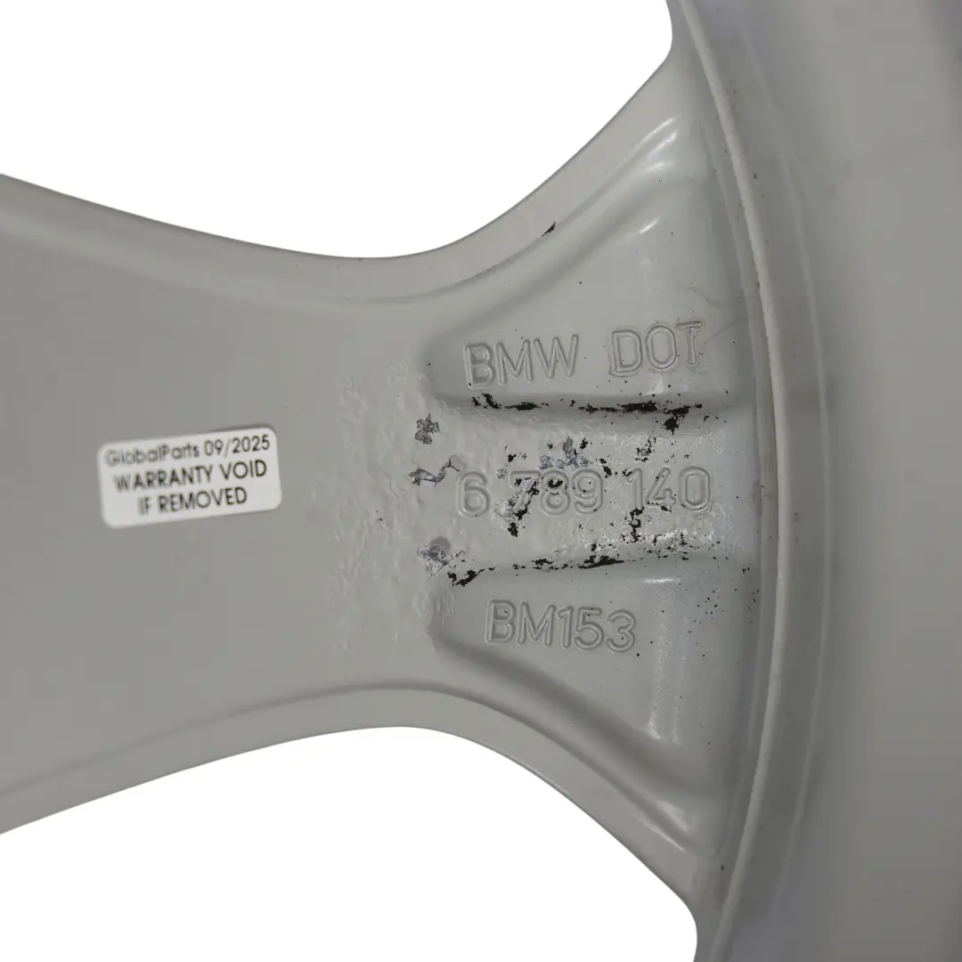 BMW X1 E84 Silver Wheel Alloy Rim 17" 7,5J ET:34 Star Spoke 317 - SKU 6789140-3 - Part number 6789140