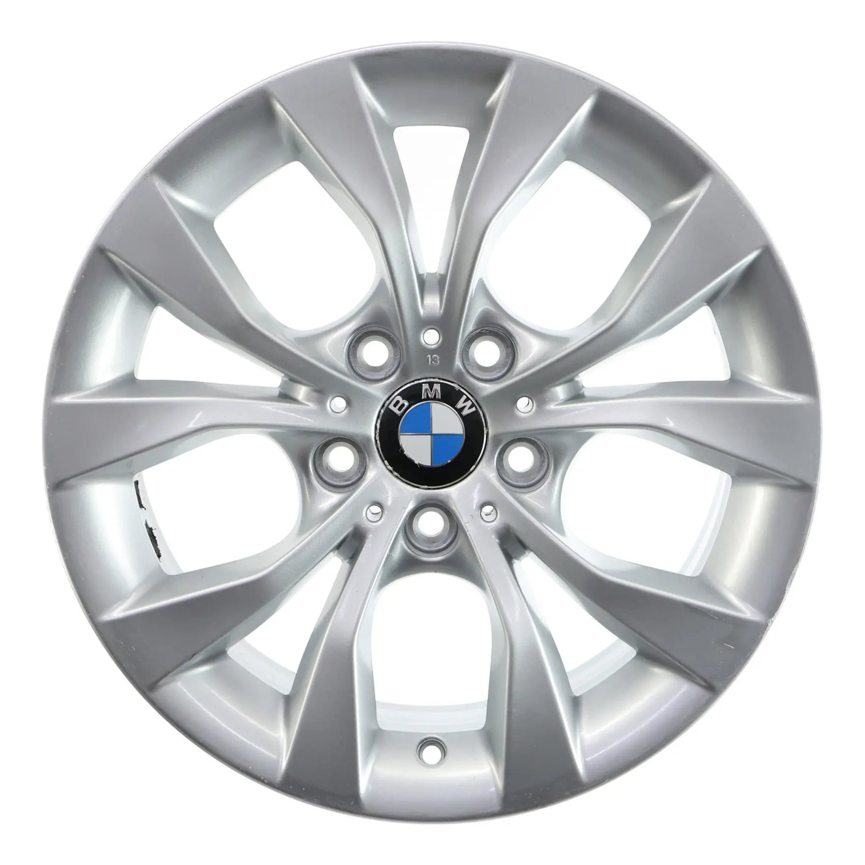 BMW X1 E84 Llanta plata de aluminio 17" Radios-V 318 ET:3 4 7,5J 6789141