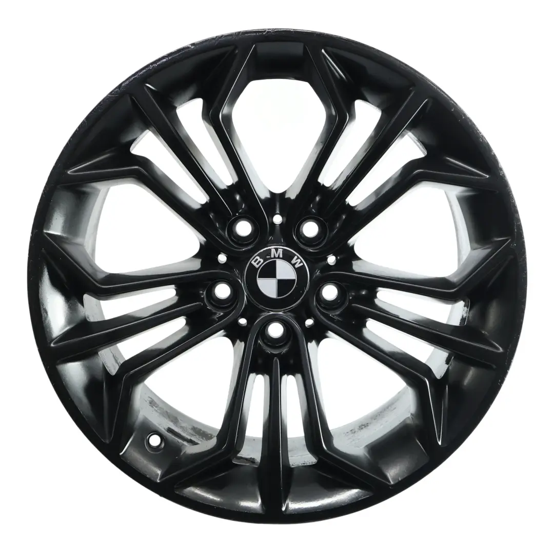 BMW X1 E84 Schwarz Felge Alufelge 18" 8J ET:30 Honeycomb Styling 323 - SKU 6789147-5 - Teilenummer 6789147