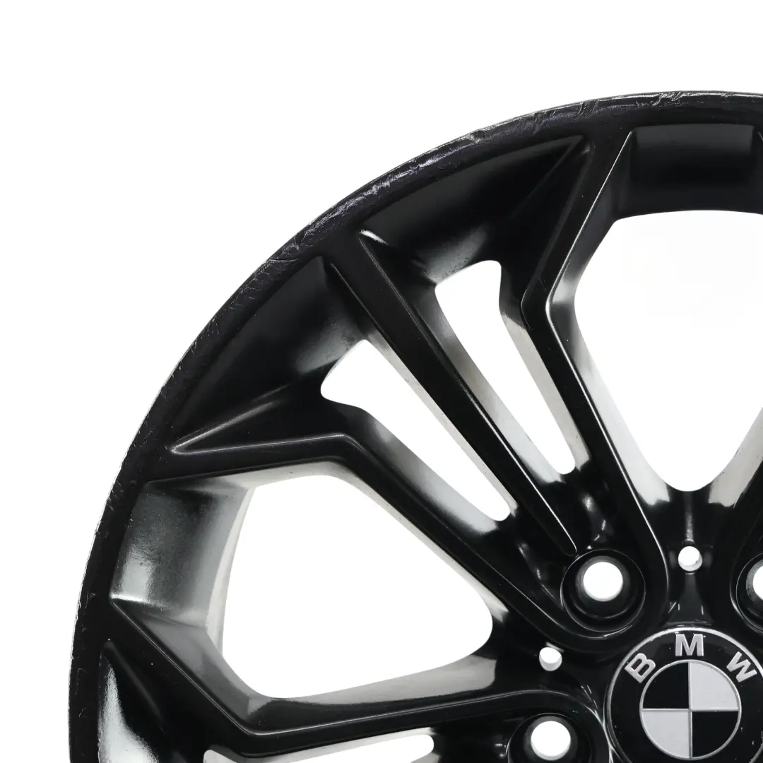Schwarz Felge Alufelge 18" 8J ET:30 Honeycomb Styling 323 für BMW X1 E84 mit Teilenummer 6789147 BMW X1 E84 Schwarz Felge Alufelge 18" 8J ET:30 Honeycomb Styling 323 - SKU 6789147-5 - Teilenummer 6789147
