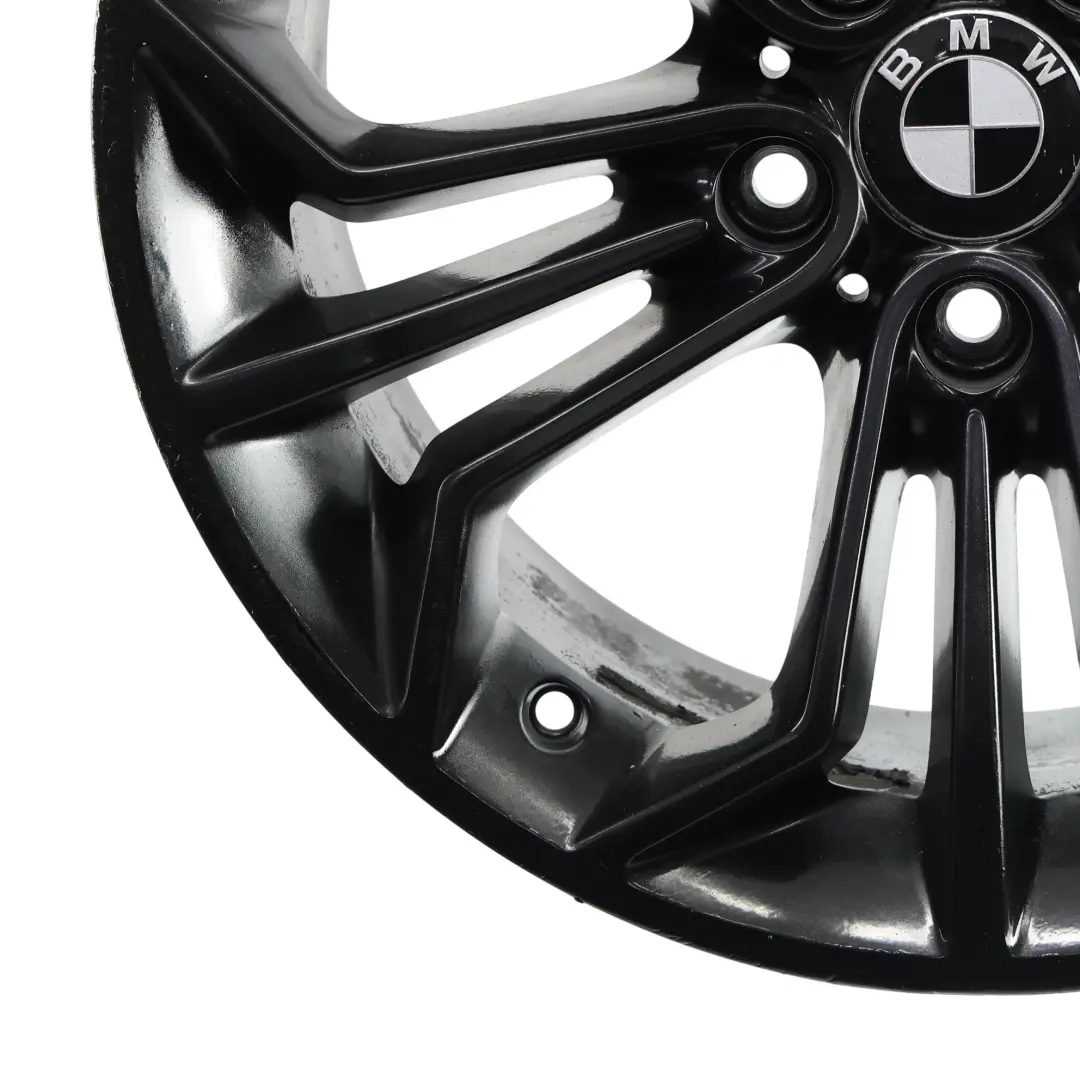 BMW X1 E84 Llanta De Aleación Negra 18" 8J ET:30 Honeycomb Styling 323 - SKU 6789147-5 - Número de pieza 6789147