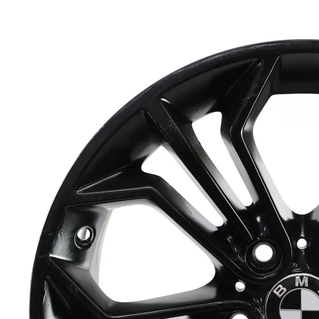 Schwarz Felge Alufelge 18" 9J ET:41 Honeycomb Styling 323 für BMW X1 E84 mit Teilenummer 6789148 BMW X1 E84 Schwarz Felge Alufelge 18" 9J ET:41 Honeycomb Styling 323 - SKU 6789148-7 - Teilenummer 6789148