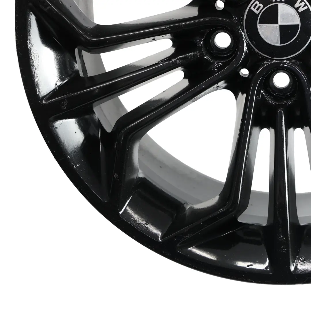 Llanta De Aleación Negra 18" 9J ET:41 Honeycomb Styling 323 para BMW X1 E84 con número de pieza 6789148 BMW X1 E84 Llanta De Aleación Negra 18" 9J ET:41 Honeycomb Styling 323 - SKU 6789148-8 - Número de pieza 6789148