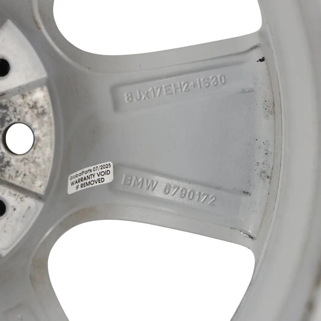 Scheibenrad Leichtmetall 17" 327 ET:30 8J für BMW 5 6 F06 F10 F11 F12 F13 mit Teilenummer 6790172 BMW 5 6 F06 F10 F11 F12 F13 Scheibenrad Leichtmetall 17" 327 ET:30 8J - SKU 6790172-1 - Teilenummer 6790172