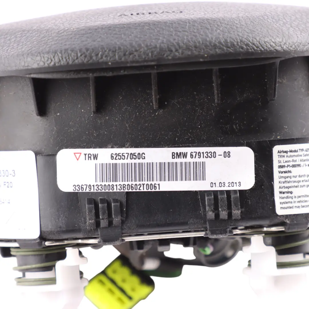 Driver's Side Steering Wheel Air Module to BMW F20 F21 F30 with Part number 6791330 BMW F20 F21 F30 Driver's Side Steering Wheel Air Module - SKU 6791330-3 - Part number 6791330