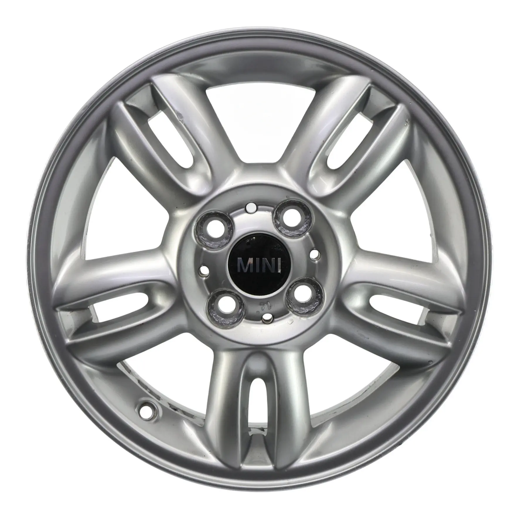 Mini Cooper R55 R56 Silber Alu Felge Alufelge 15" 5,5J 5 Star Twin Spoke 118