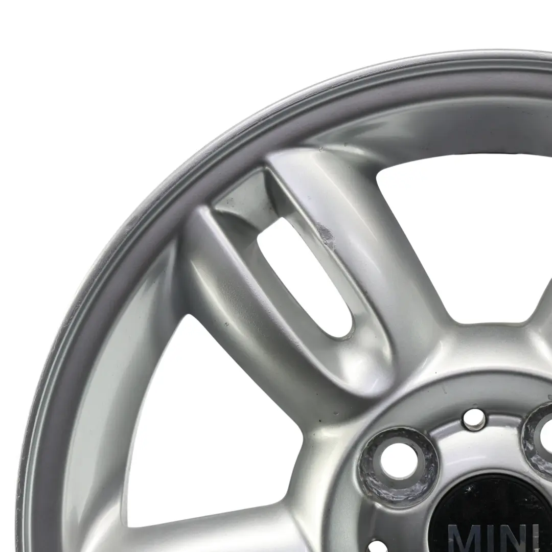 Mini Cooper R55 R56 Silver Wheel Alloy Rim 15" ET:45 5,5J 5-Star Twin Spoke 118 - SKU 6791930-1 - Part number 6791930