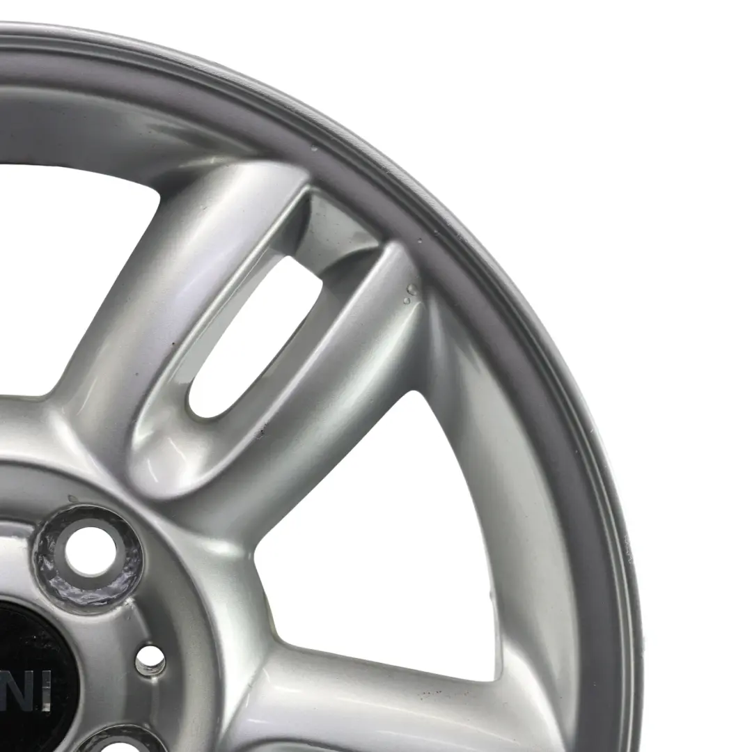 Mini Cooper R55 R56 Silver Wheel Alloy Rim 15" ET:45 5,5J 5-Star Twin Spoke 118 - SKU 6791930-1 - Part number 6791930
