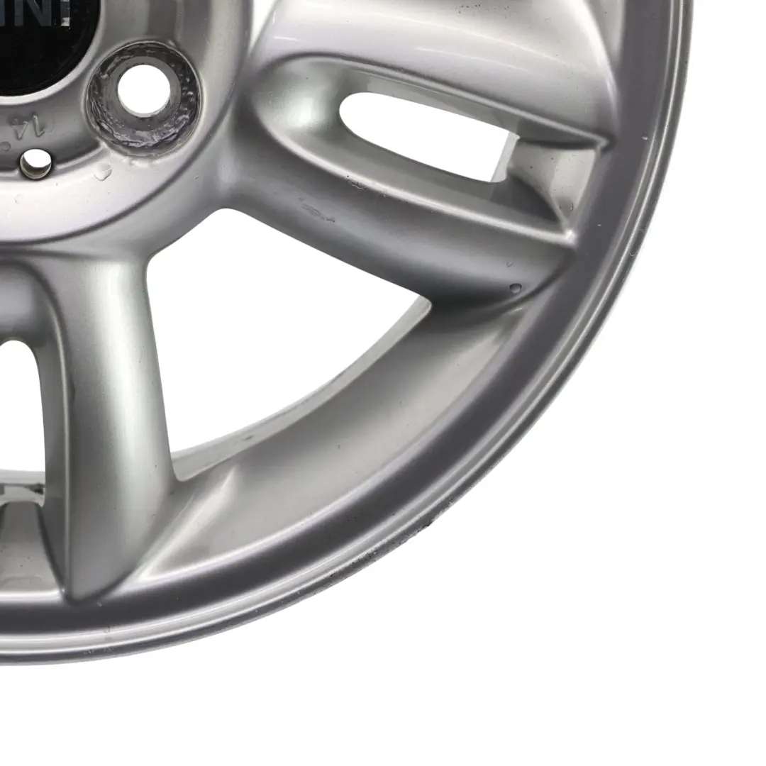 Mini Cooper R55 R56 Silver Wheel Alloy Rim 15" ET:45 5,5J 5-Star Twin Spoke 118 - SKU 6791930-1 - Part number 6791930