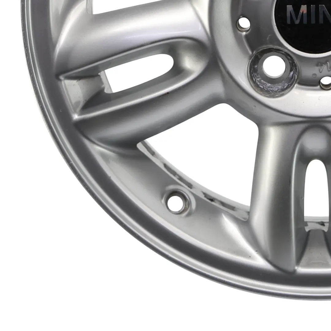 Mini Cooper R55 R56 Silver Wheel Alloy Rim 15" ET:45 5,5J 5-Star Twin Spoke 118 - SKU 6791930-1 - Part number 6791930