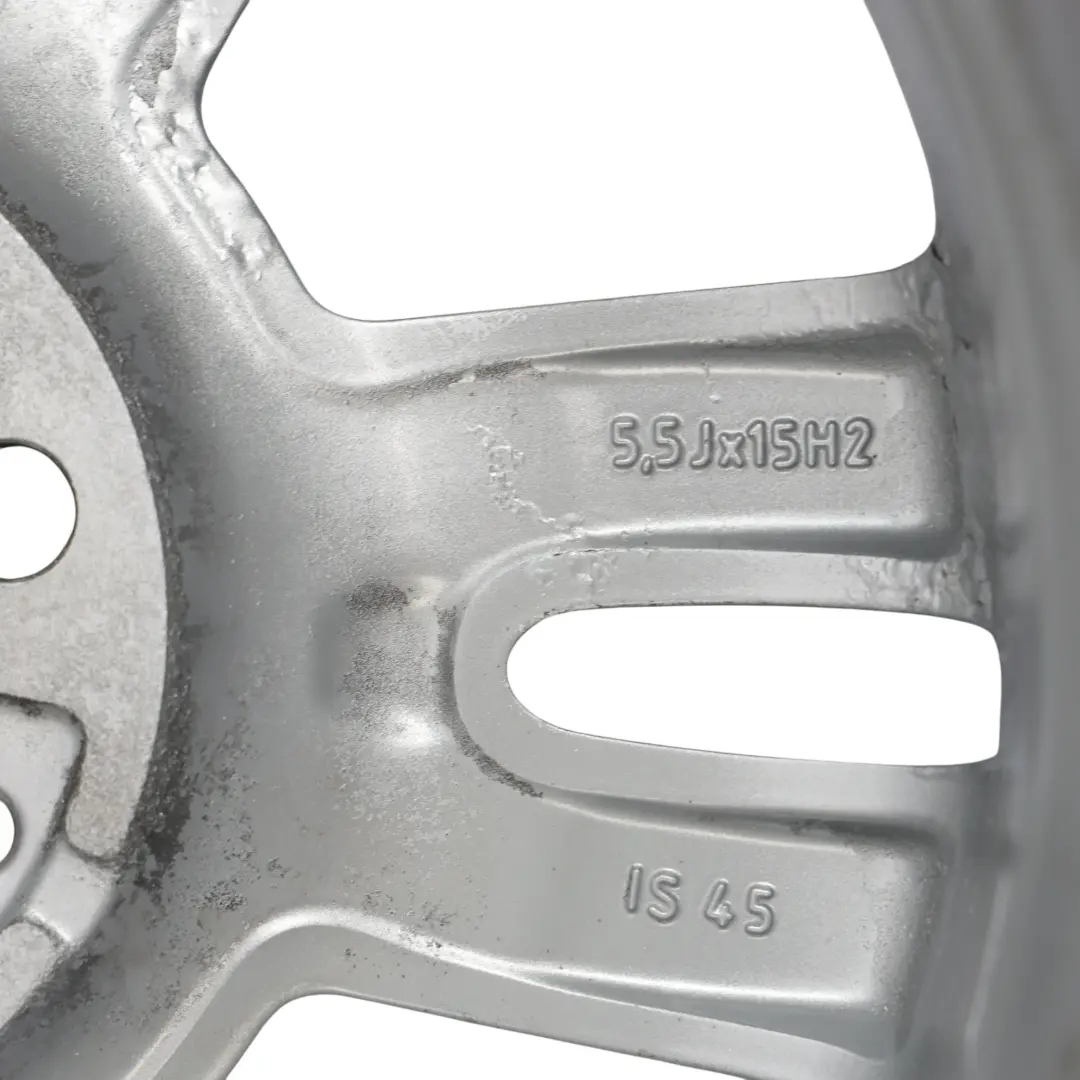 Mini Cooper R55 R56 Silver Wheel Alloy Rim 15" ET:45 5,5J 5-Star Twin Spoke 118 - SKU 6791930-3 - Part number 6791930