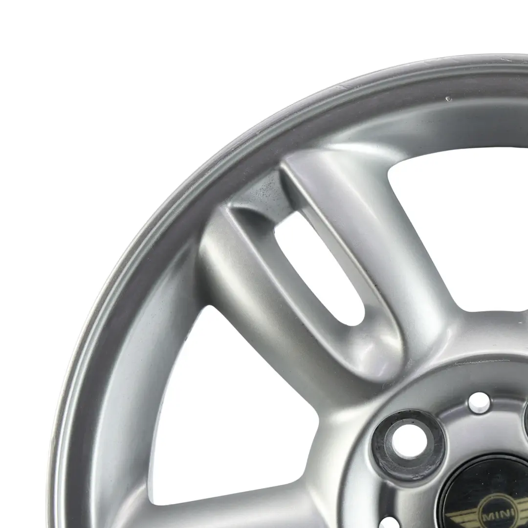 Mini Cooper R55 R56 Silver Wheel Alloy Rim 15" ET:45 5,5J 5-Star Twin Spoke 118 - SKU 6791930-3 - Part number 6791930