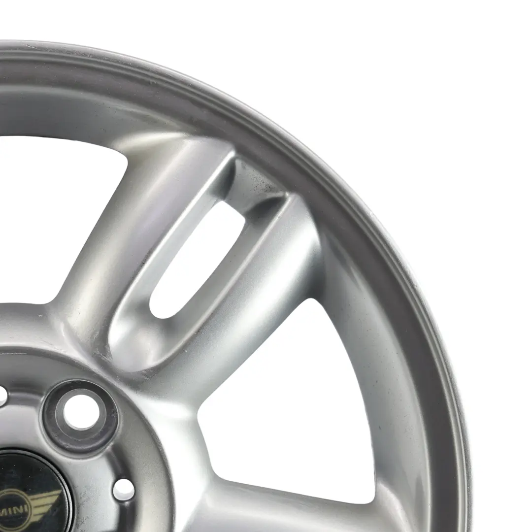 Mini Cooper R55 R56 Silver Wheel Alloy Rim 15" ET:45 5,5J 5-Star Twin Spoke 118 - SKU 6791930-3 - Part number 6791930