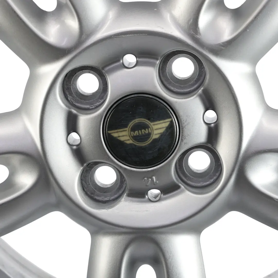 Mini Cooper R55 R56 Silver Wheel Alloy Rim 15" ET:45 5,5J 5-Star Twin Spoke 118 - SKU 6791930-3 - Part number 6791930