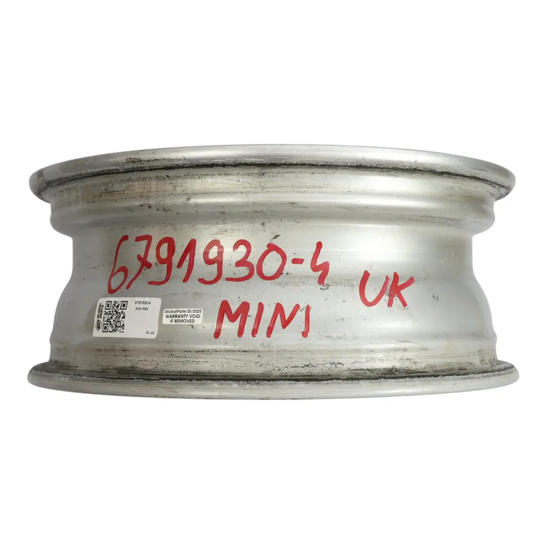 Mini Cooper R55 R56 Silver Wheel Alloy Rim 15" ET:45 5,5J 5-Star Twin Spoke 118 - SKU 6791930-4 - Part number 6791930