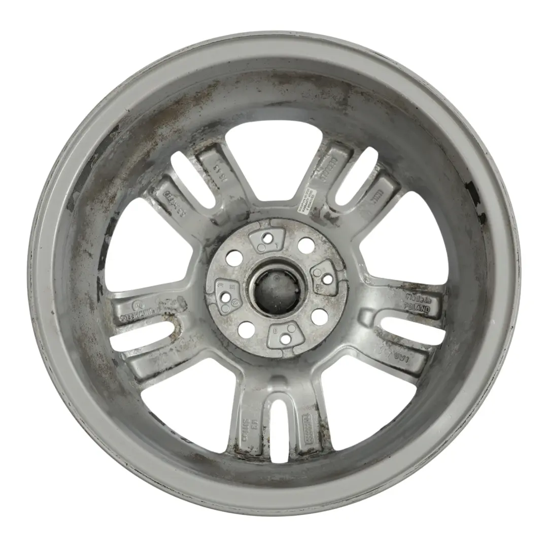 Mini Cooper R55 R56 Silver Wheel Alloy Rim 15" ET:45 5,5J 5-Star Twin Spoke 118 - SKU 6791930-4 - Part number 6791930
