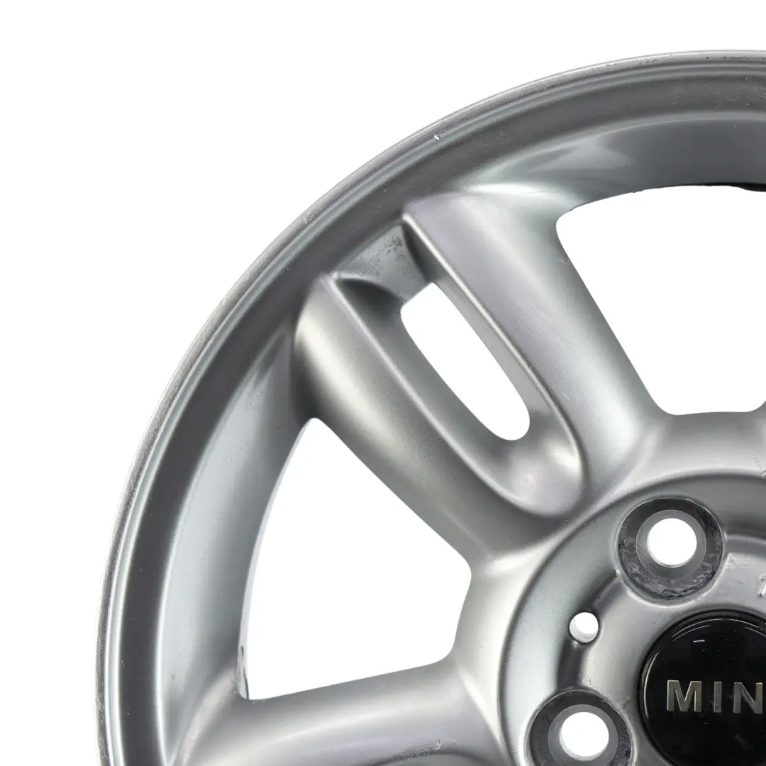 Mini Cooper R55 R56 Silver Wheel Alloy Rim 15" ET:45 5,5J 5-Star Twin Spoke 118 - SKU 6791930-4 - Part number 6791930