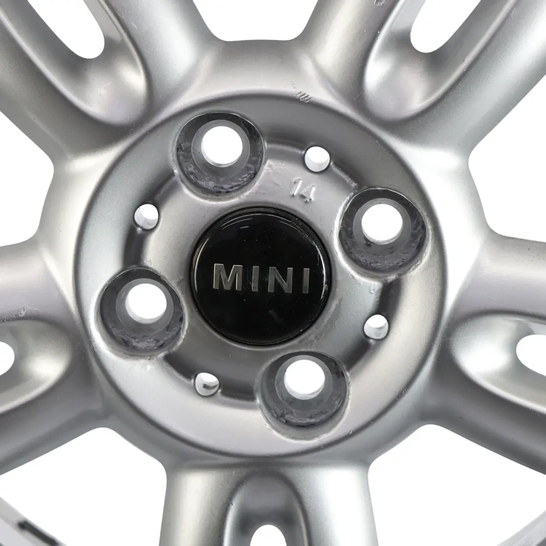 Mini Cooper R55 R56 Silver Wheel Alloy Rim 15" ET:45 5,5J 5-Star Twin Spoke 118 - SKU 6791930-4 - Part number 6791930