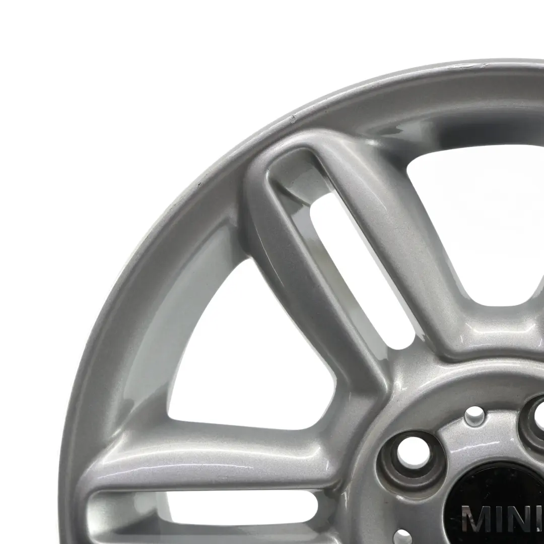 Wheel Rim Mini Cooper One R55 R56 R57 R58 Alloy 16" 6,5J 6-Star Twin Spoke 119 - SKU 6791940-3 - Part number 6791940