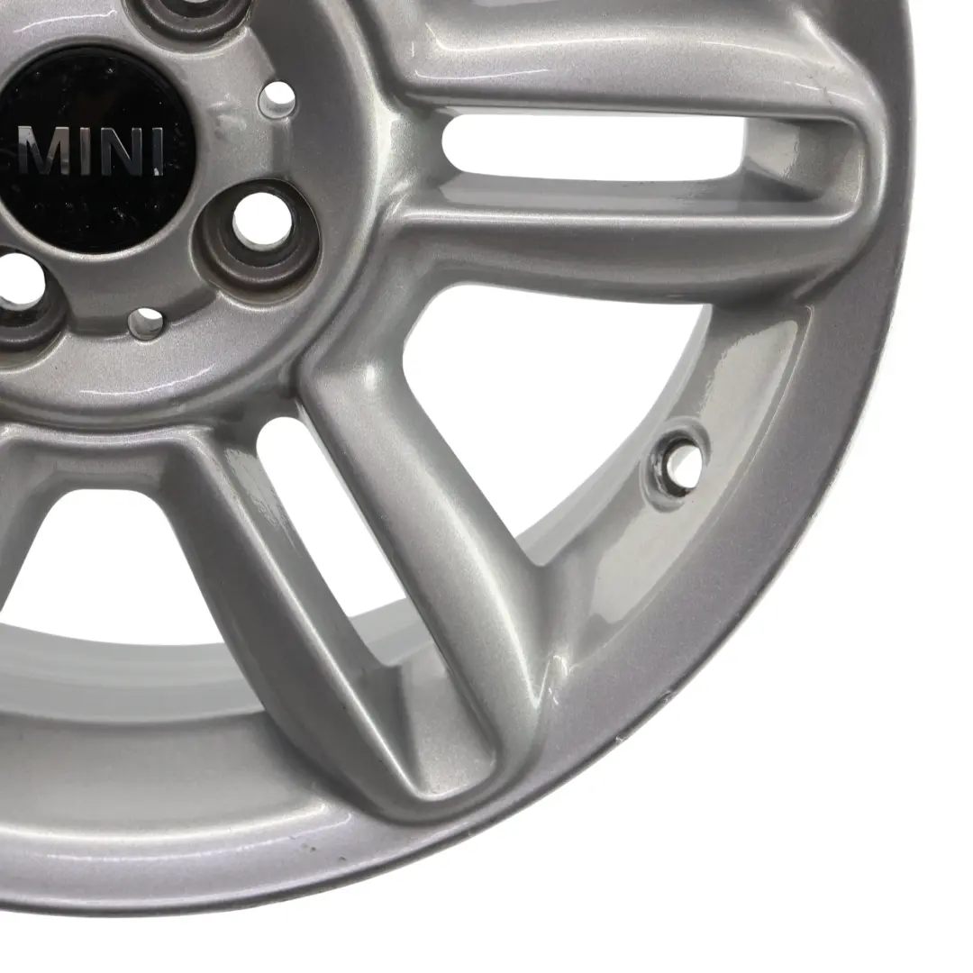 Rim Mini Cooper One R55 R56 R57 R58 Alloy 16" 6,5J 6-Star Twin Spoke 119 to Wheel with Part number 6791940 Wheel Rim Mini Cooper One R55 R56 R57 R58 Alloy 16" 6,5J 6-Star Twin Spoke 119 - SKU 6791940-3 - Part number 6791940