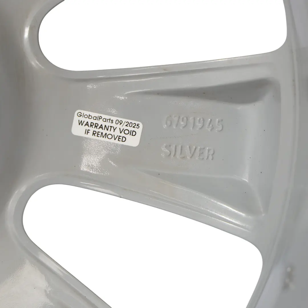 Mini Cooper R55 R56 R57 Silver Wheel Alloy Rim 17" 7J ET:48 Conical Spoke 121 - SKU 6791945-1 - Part number 6791945