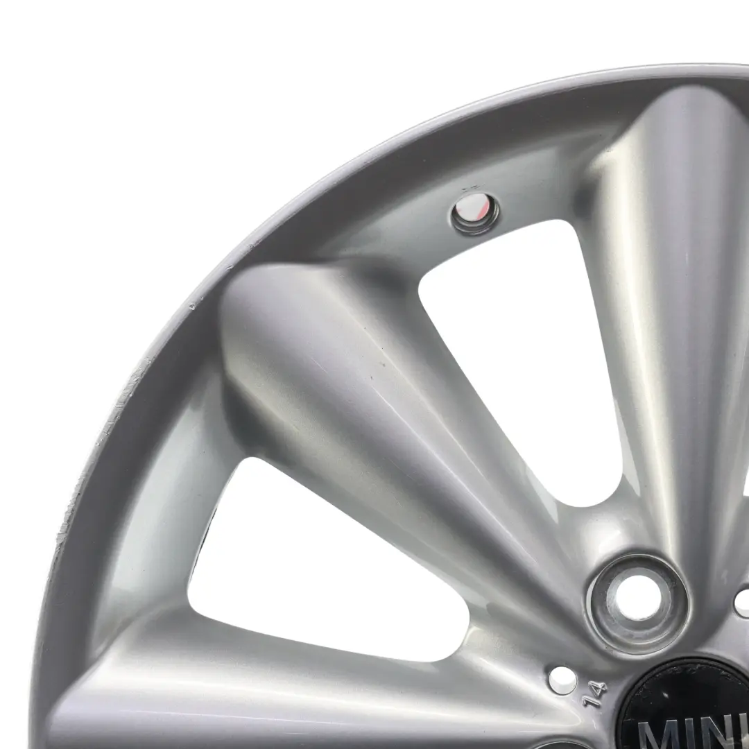 Mini Cooper R55 R56 R57 Silver Wheel Alloy Rim 17" 7J ET:48 Conical Spoke 121 - SKU 6791945-1 - Part number 6791945