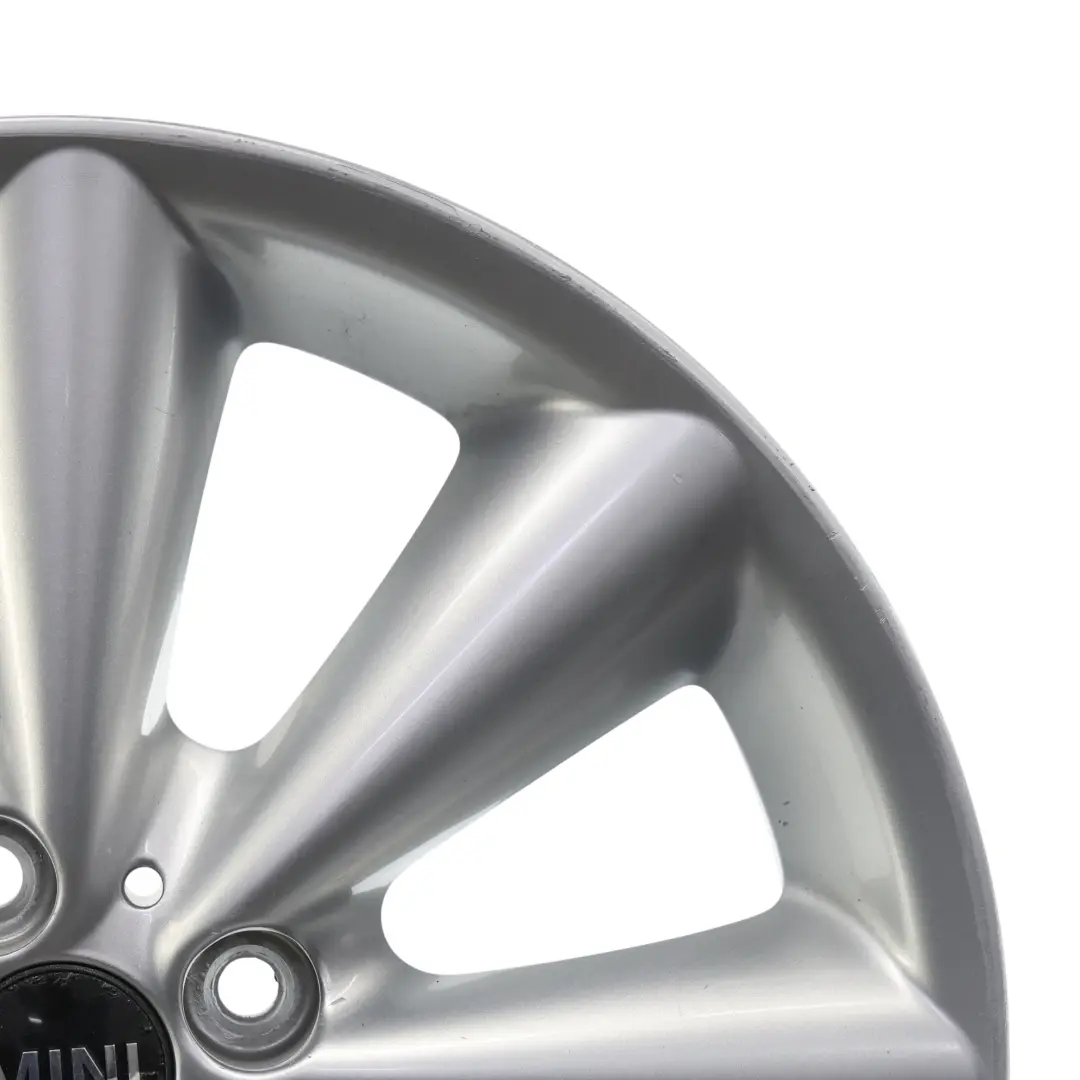 Mini Cooper R55 R56 R57 Silver Wheel Alloy Rim 17" 7J ET:48 Conical Spoke 121 - SKU 6791945-1 - Part number 6791945