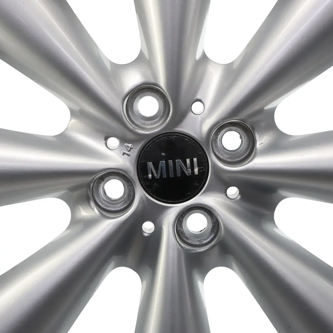 Mini Cooper R55 R56 R57 Silver Wheel Alloy Rim 17" 7J ET:48 Conical Spoke 121 - SKU 6791945-1 - Part number 6791945