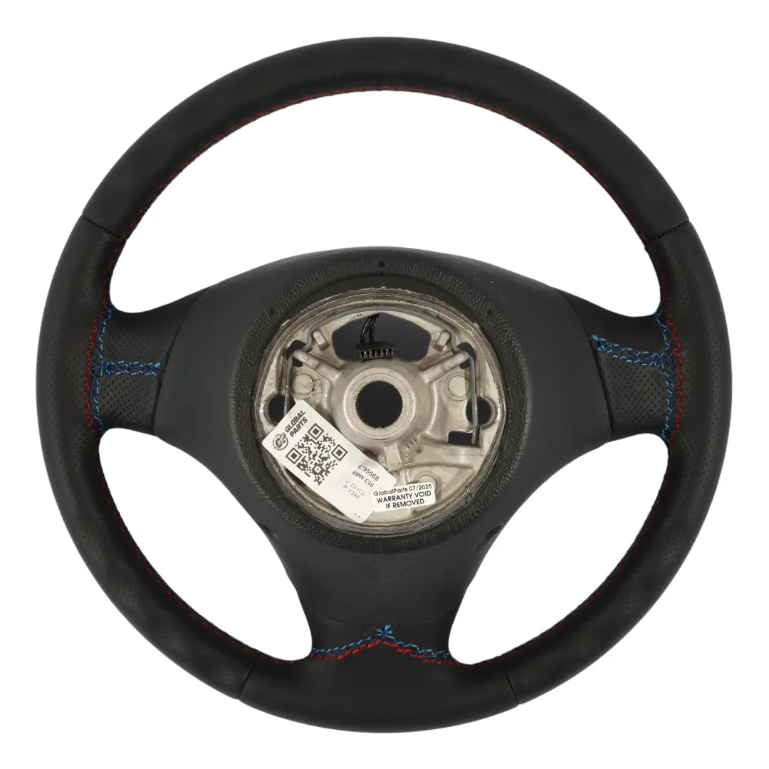 NEU M Sport Look Leder Lenkrad M-Tricolored für BMW X1 E84 E90 E91 mit Teilenummer 6795568 BMW X1 E84 E90 E91 NEU M Sport Look Leder Lenkrad M-Tricolored - SKU 6795568 - Teilenummer 6795568