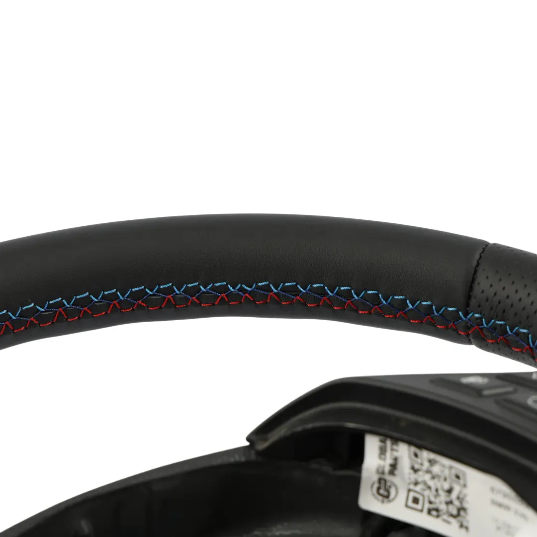 NUOVO M Sport Look Volante In Pelle M-Tricolore per BMW X1 E84 E90 E91 con numero di parte 6795568 BMW X1 E84 E90 E91 NUOVO M Sport Look Volante In Pelle M-Tricolore - SKU 6795568 - Numero di parte 6795568