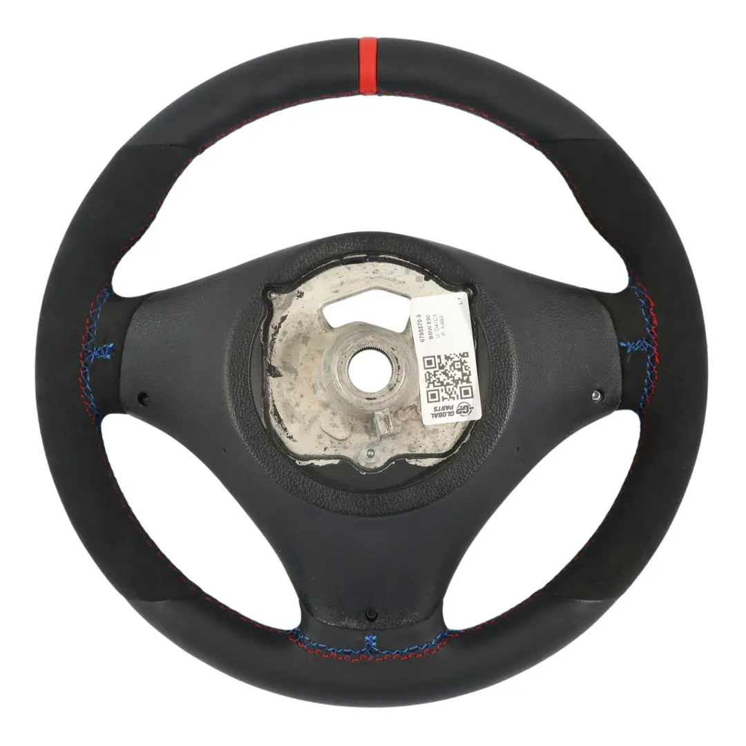 NUOVA Pelle / Alcantara M-Sport Look Volante per BMW E81 E82 E87 E90 E91 E92 con numero di parte 6795570 BMW E81 E82 E87 E90 E91 E92 NUOVA Pelle / Alcantara M-Sport Look Volante - SKU 6795570-5 - Numero di parte 6795570