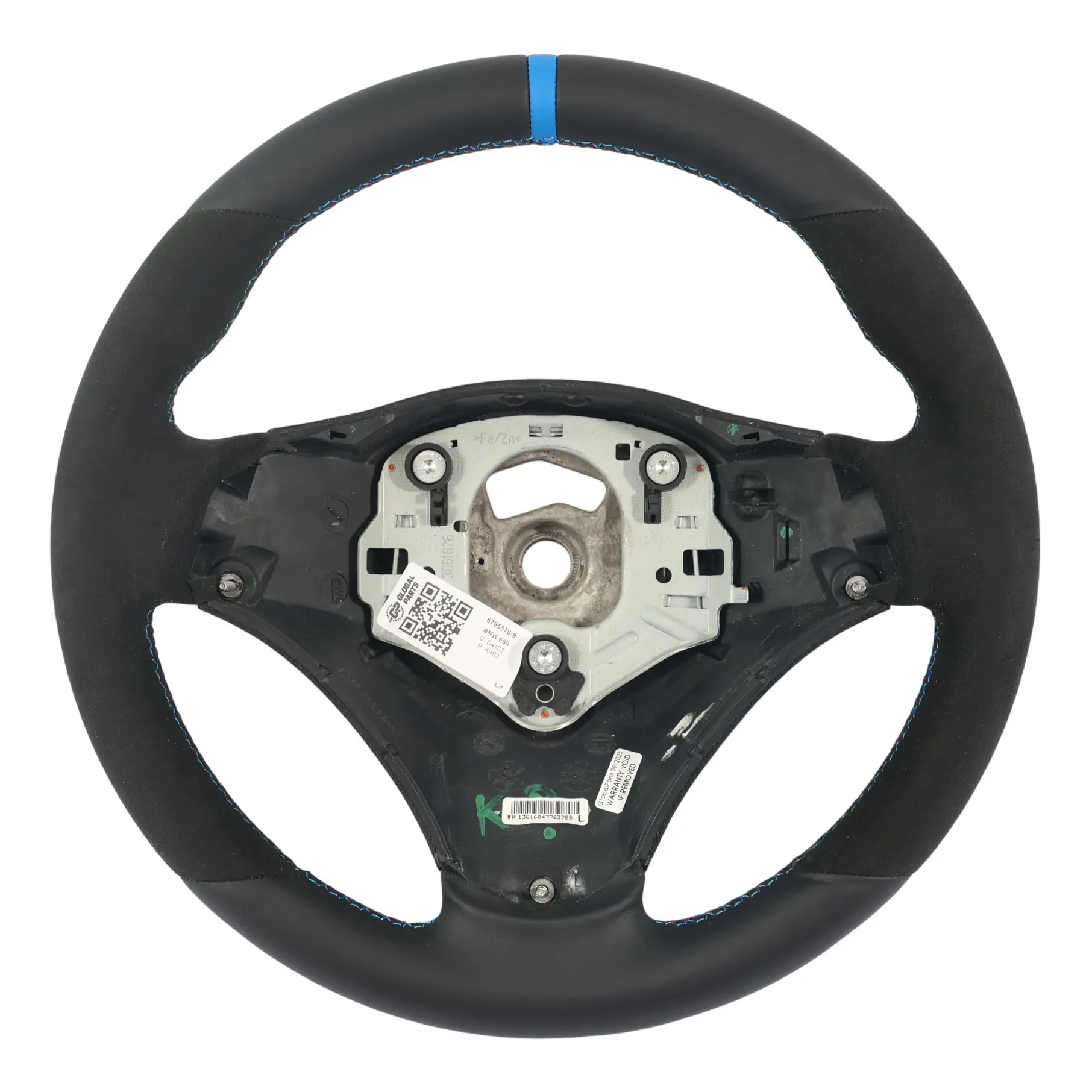BMW E81 E82 E87 E90 E91 E92 NUEVO Volante De Cuero/Alcantara Apariencia M-Sport