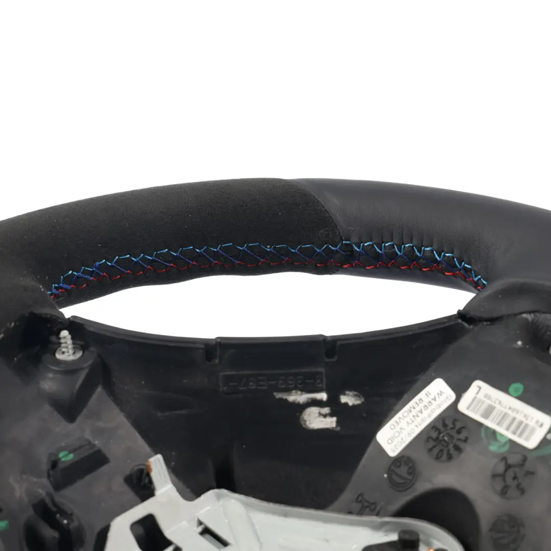 Leather / Alcantara M Sport Look Steering Wheel to BMW E81 E82 E87 E90 E91 E92 NEW with Part number 6795570 BMW E81 E82 E87 E90 E91 E92 NEW Leather / Alcantara M Sport Look Steering Wheel - SKU 6795570-9 - Part number 6795570