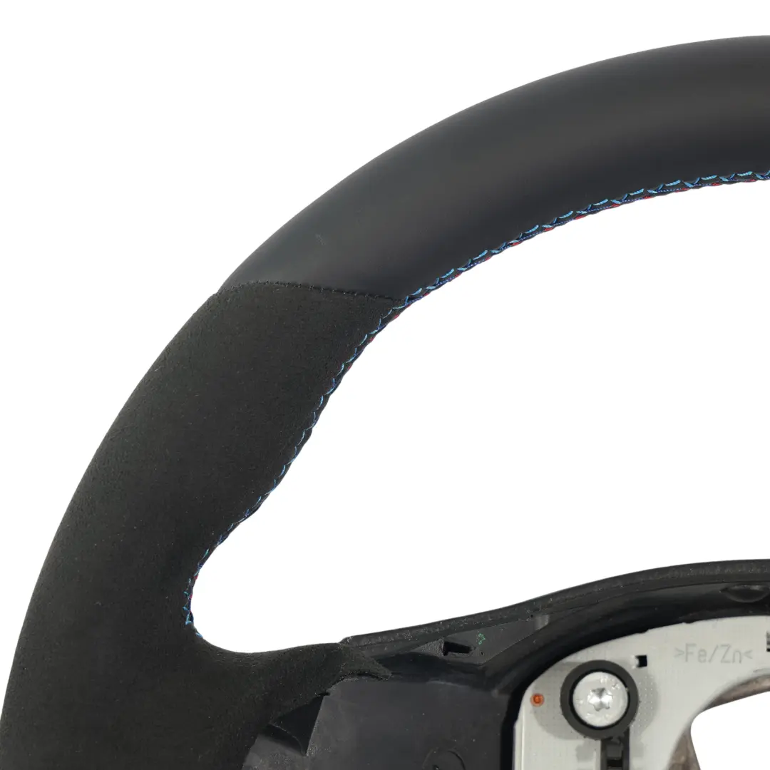 Leather / Alcantara M Sport Look Steering Wheel to BMW E81 E82 E87 E90 E91 E92 NEW with Part number 6795570 BMW E81 E82 E87 E90 E91 E92 NEW Leather / Alcantara M Sport Look Steering Wheel - SKU 6795570-9 - Part number 6795570