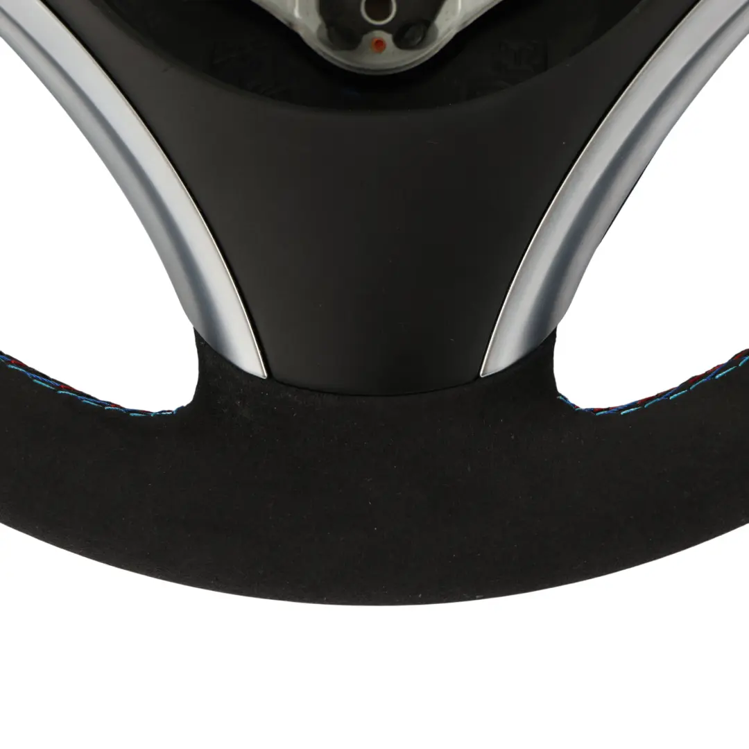 BMW E81 E87 E90 E91 E92 Volante M Sport Look NUEVO Cuero Alcantara Embellecedor - SKU 6795570-6-TRIM - Número de pieza 6795570