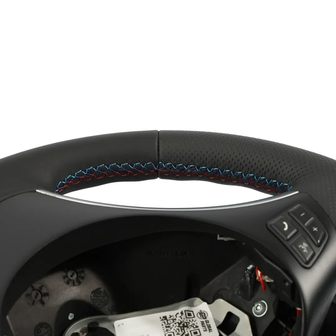 Leather M-Sport Look Steering Wheel Paddle Shift to BMW E87 E90 E91 NEW Black with Part number 6795572 BMW E87 E90 E91 NEW Black Leather M-Sport Look Steering Wheel Paddle Shift - SKU 6795572-2 - Part number 6795572