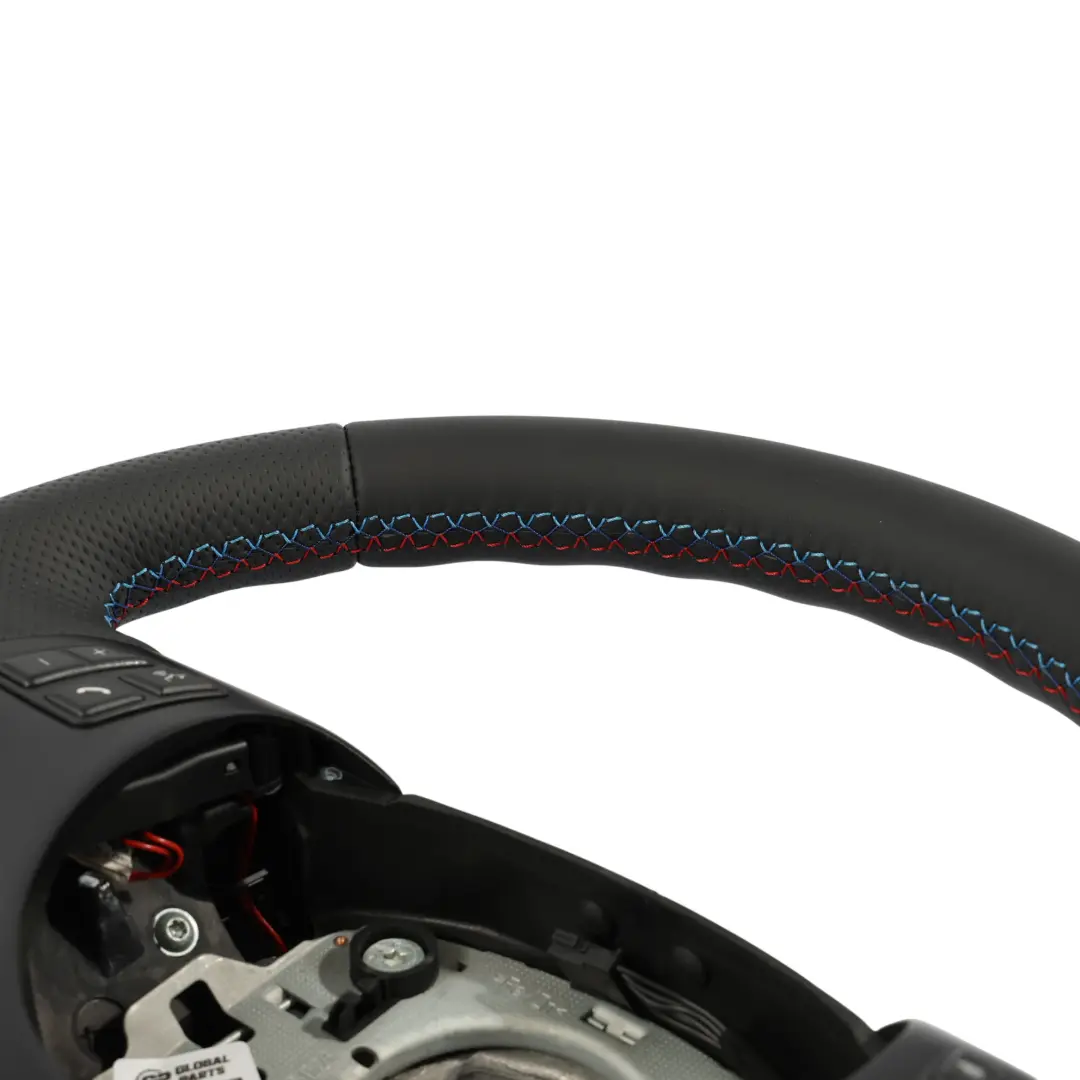 NUEVO Cuero Negro M-Sport Look Volante Palanca de Cambio para BMW E87 E90 E91 con número de pieza 6795572 BMW E87 E90 E91 NUEVO Cuero Negro M-Sport Look Volante Palanca de Cambio - SKU 6795572-2 - Número de pieza 6795572