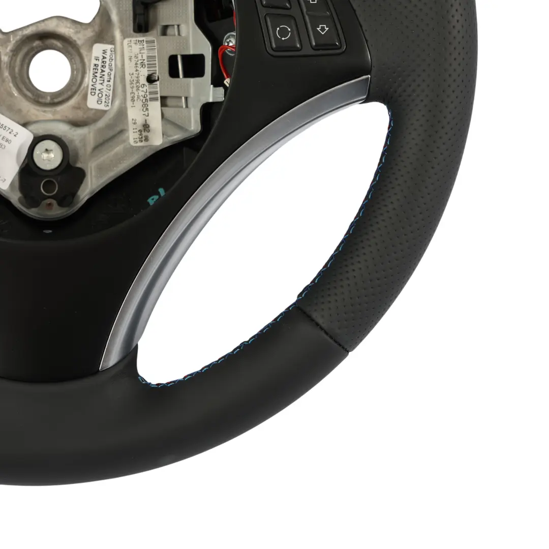 BMW E87 E90 E91 NUEVO Cuero Negro M-Sport Look Volante Palanca de Cambio - SKU 6795572-2 - Número de pieza 6795572